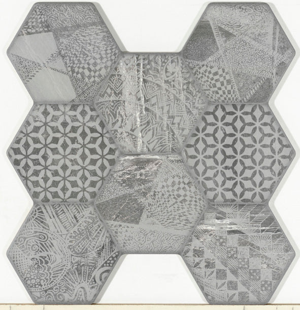 Vloertegel Vesta Mix Grijs 45×45 cm