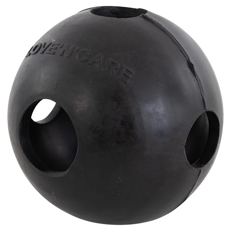 Beschermbal voor aan halstertouw of (trailer)ketting, Zwart