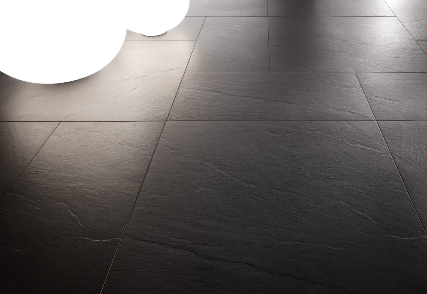 Vloertegel Lavagna Night Gray 60×60 cm gerectificeerd