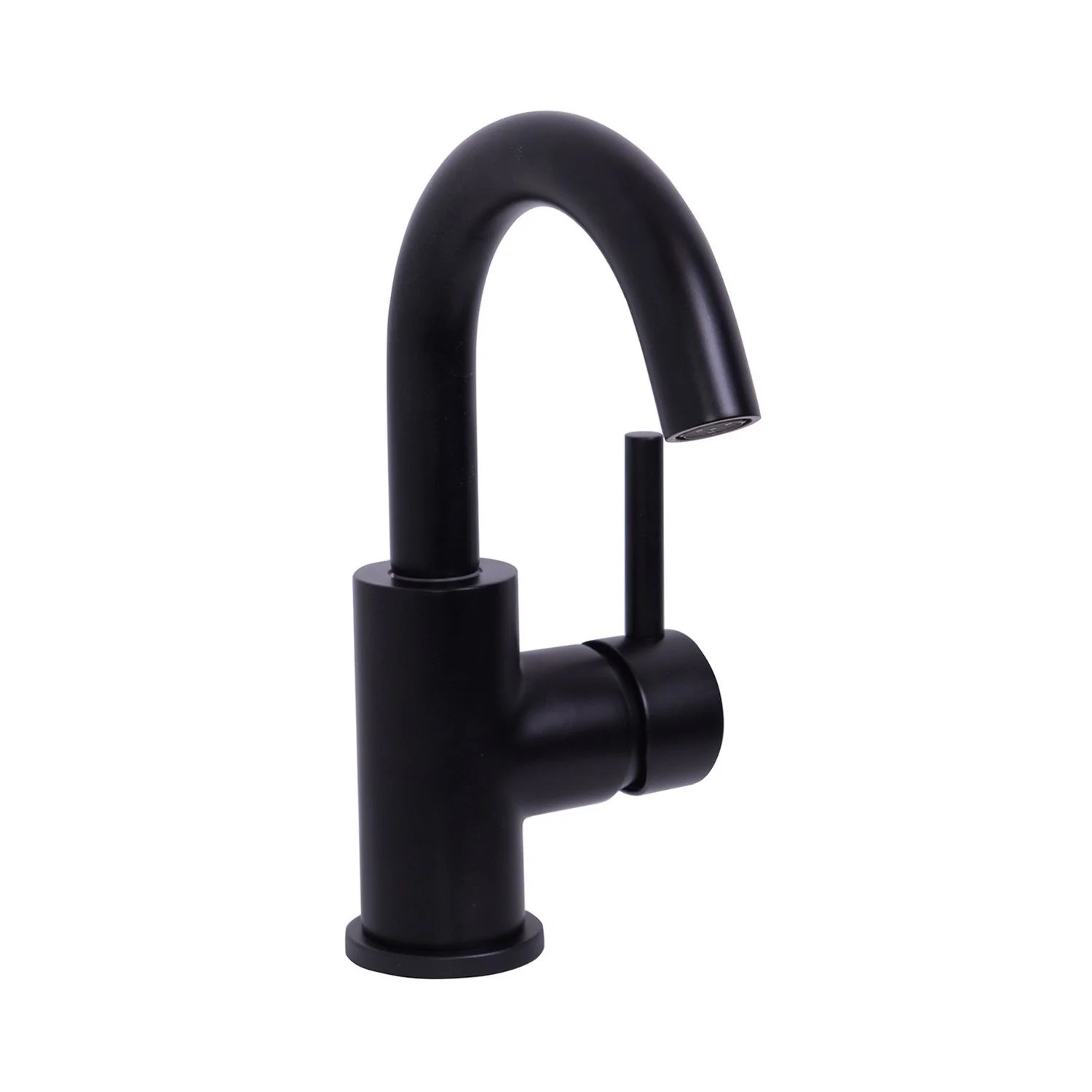 Wastafelmengkraan Lisa Mat Zwart Natuursteen by L’Aqua®