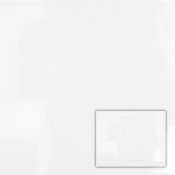 Wandtegel Facet Wit 20×25 cm