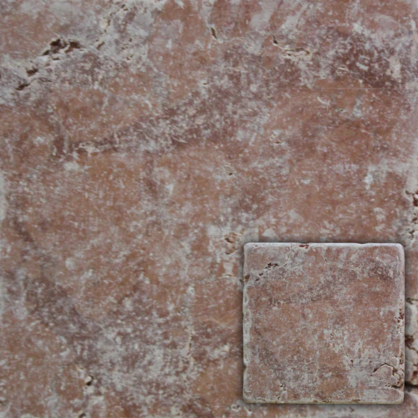 Natuursteen Rosso Veron Antiek 15×15 cm