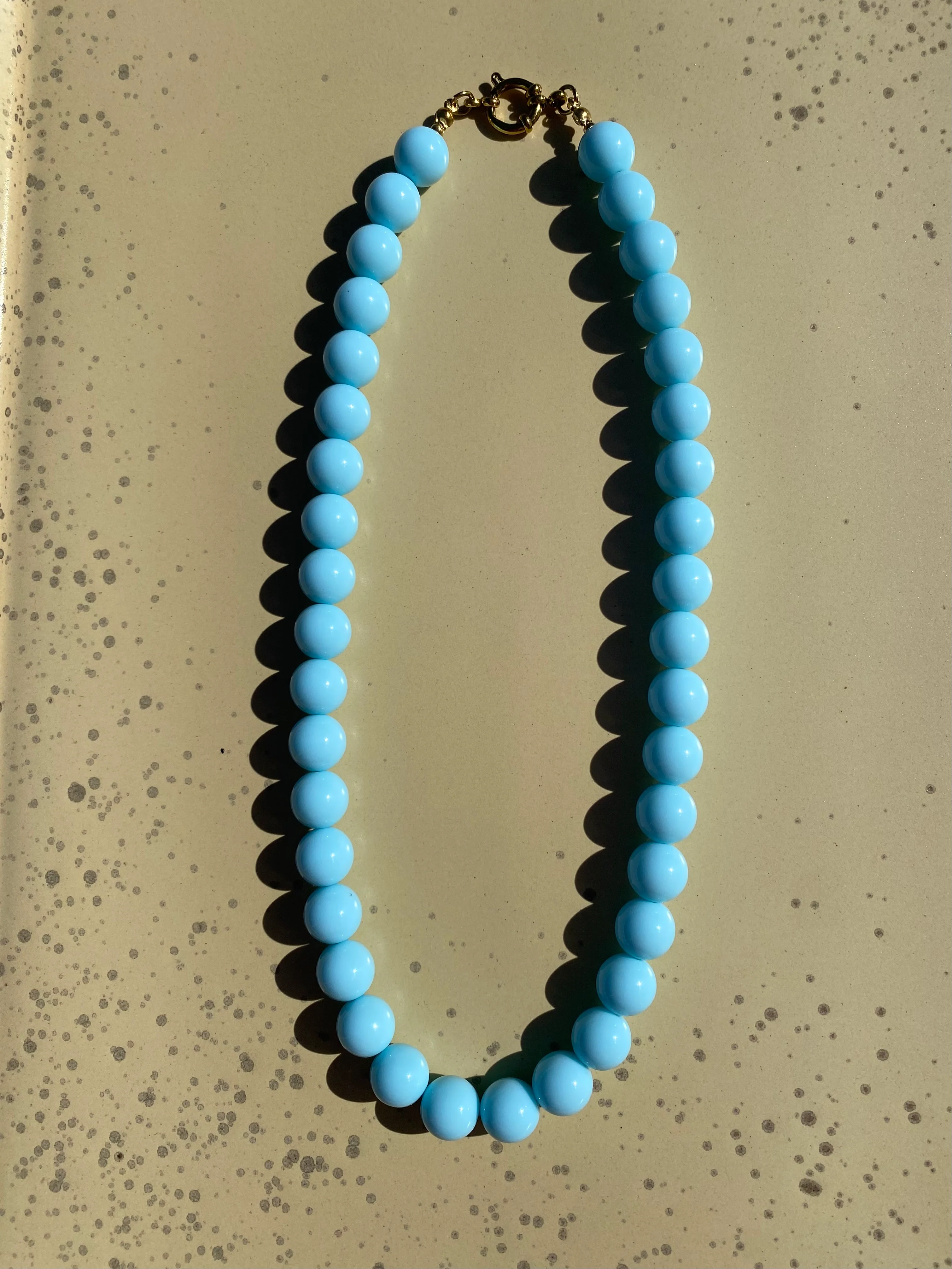 Kralenketting Ibiza S – Licht blauw Kralenketting Ibiza S – Licht blauw