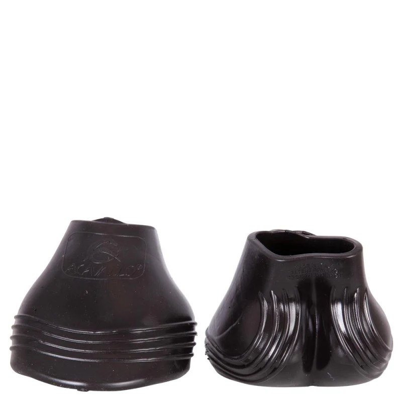 Acavallo Soft Gel Springschoenen, Zwart