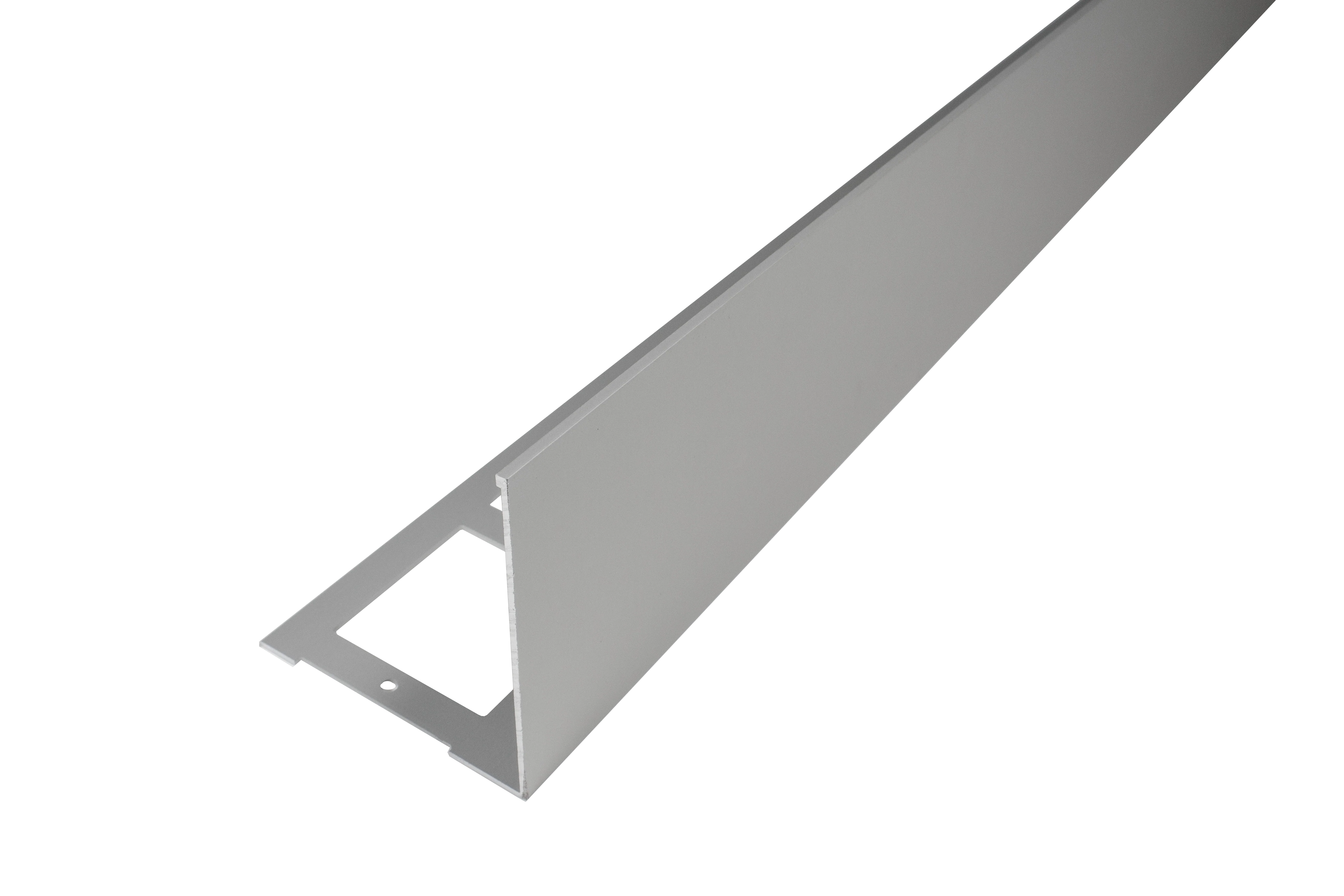 DURAL balkonhoekprofiel DURABAL BW aluminium geanodiseerd zilver 75mm 300cm DURAL balkonhoekprofiel DURABAL BW aluminium geanodiseerd zilver 75mm 300cm