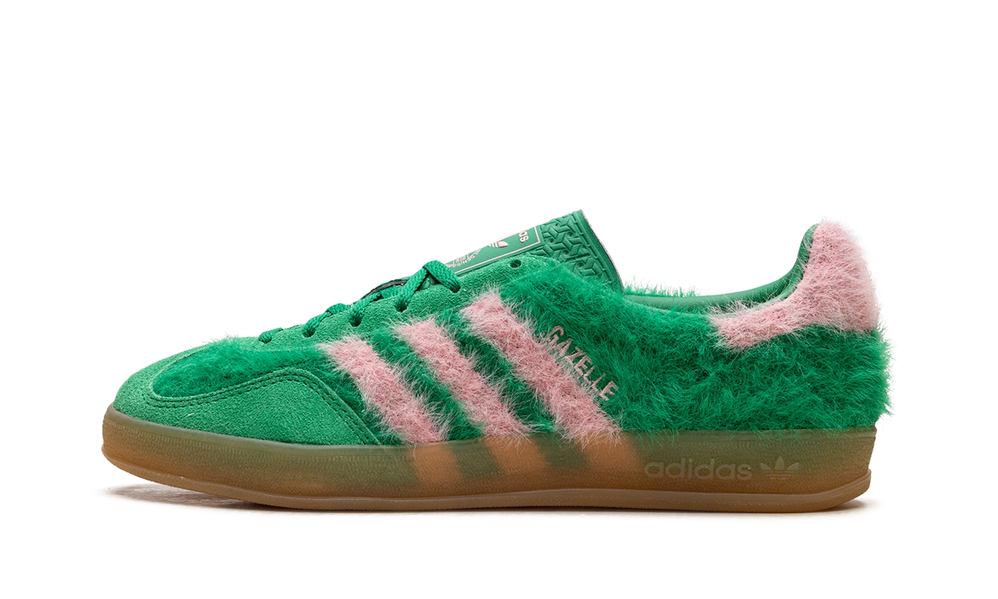 Adidas Gazelle Indoor Green Glow Pink Adidas Gazelle Indoor Green Glow Pink