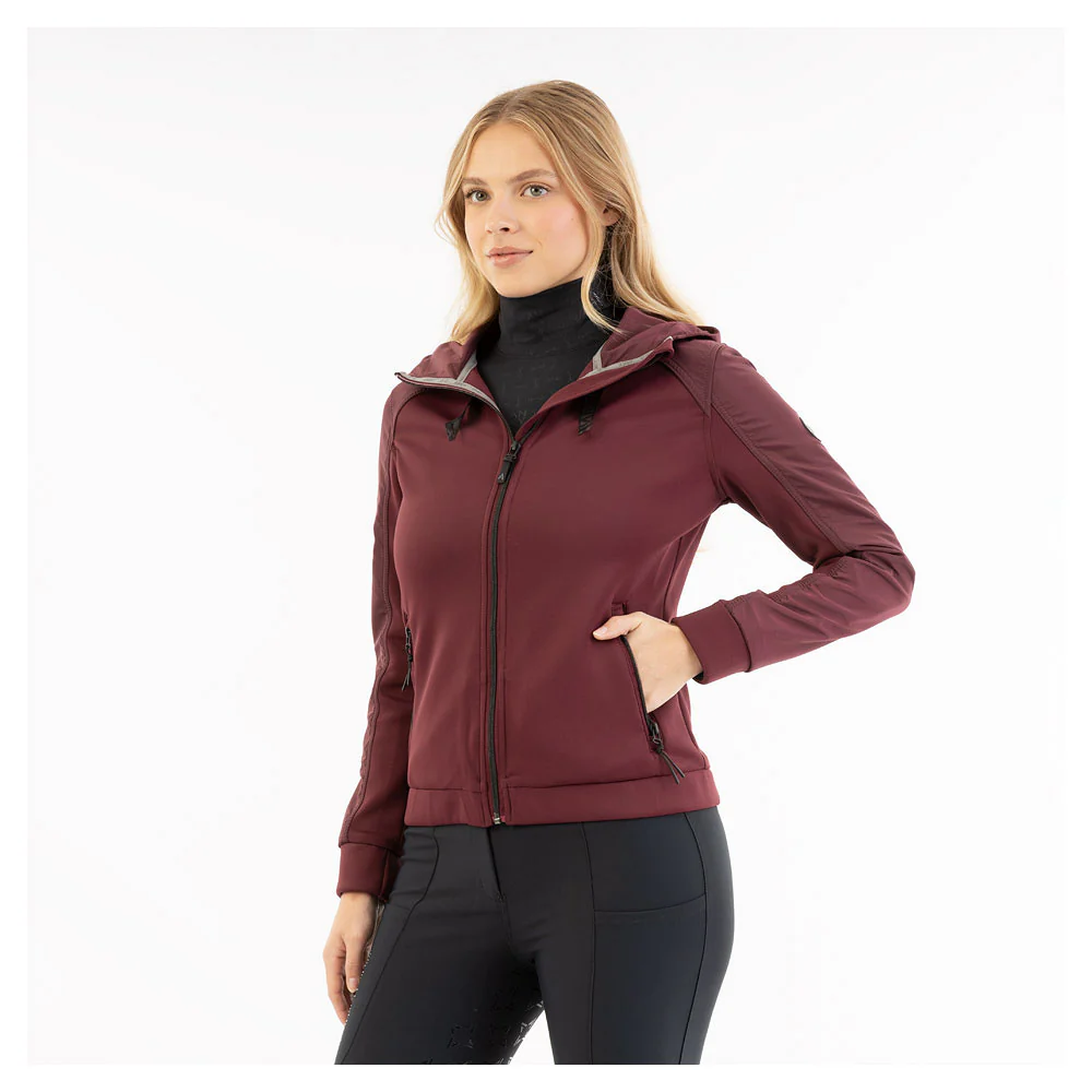 Anky Full Zipped Hoodie, Windsor Wine