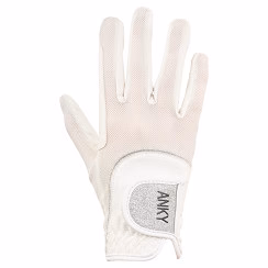 Anky Rijhandschoenen Technical Mesh, Wit