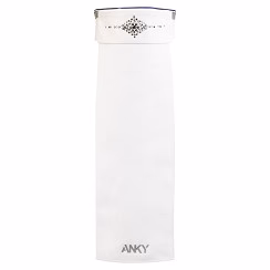 Anky Plastron Luminous, Wit/Navy