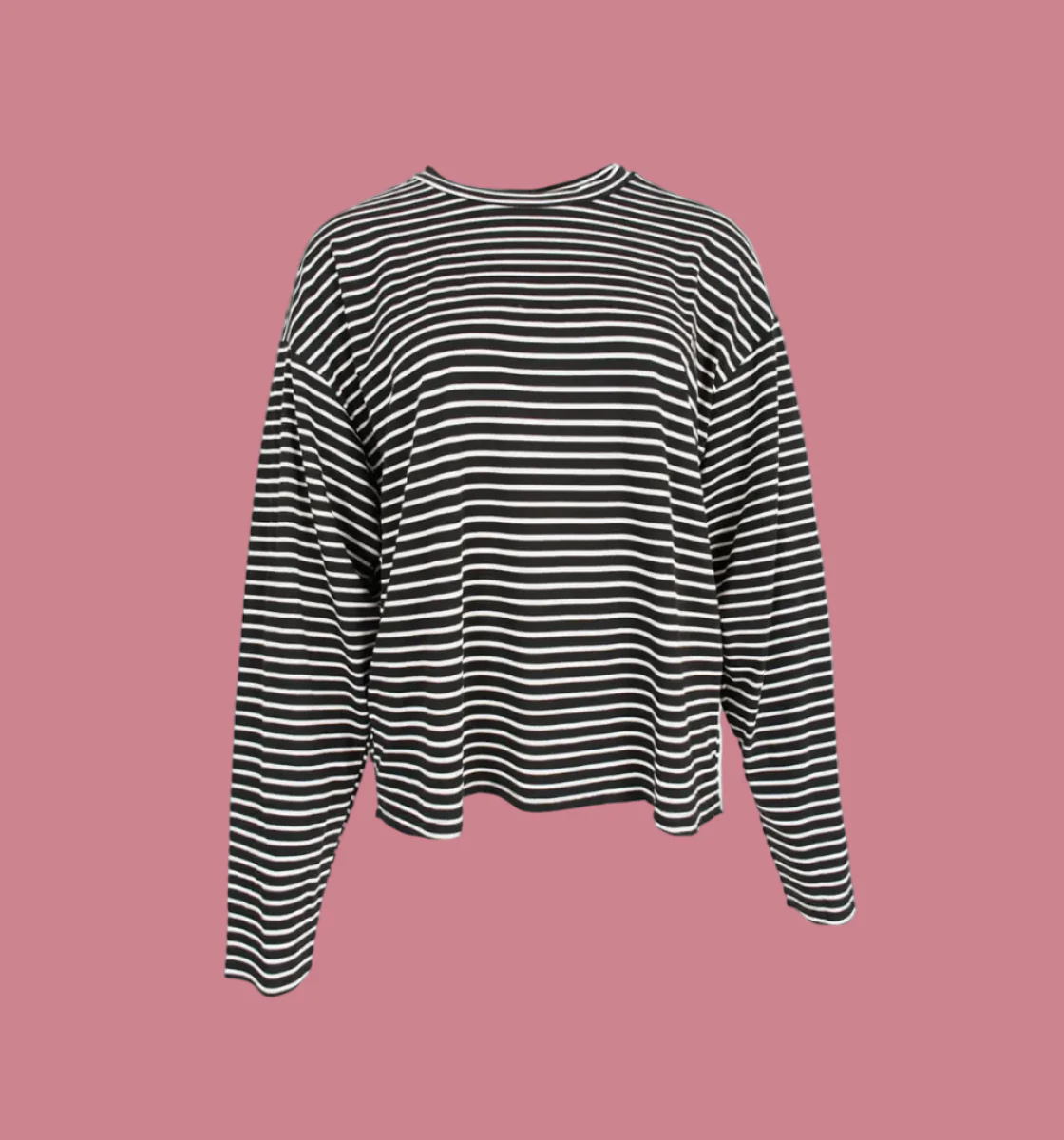 Longsleeve – Zwart/Wit