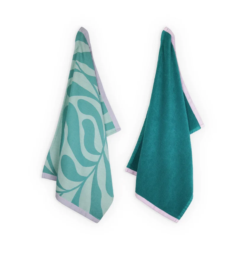 Lifa Home – Forest Dew Theedoek en Handdoek set