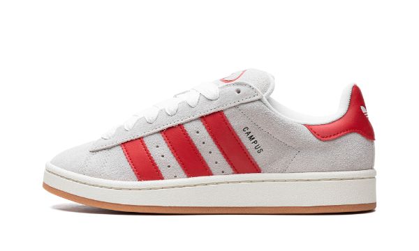 Adidas Campus Crystal White Better Scarlet Adidas Campus Crystal White Better Scarlet