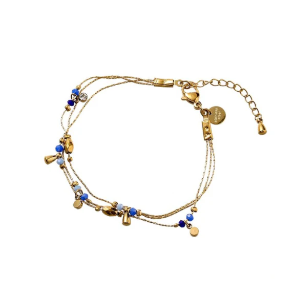 Armband 3 Lines Dark blue B56316-2