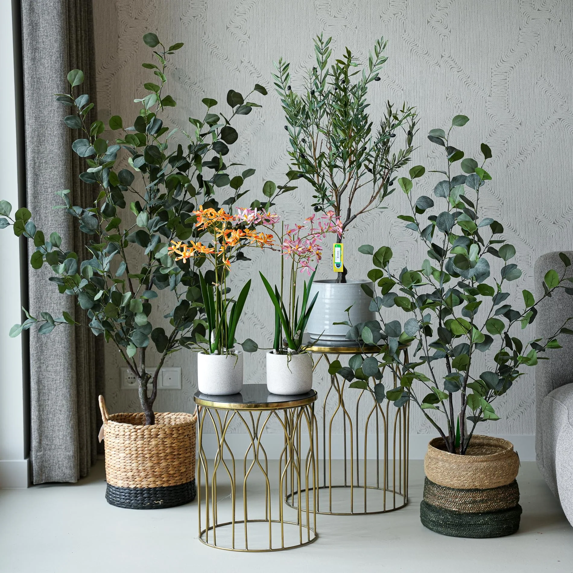 Ibiza set – 5 stuks – Bundel product – Kunstplanten