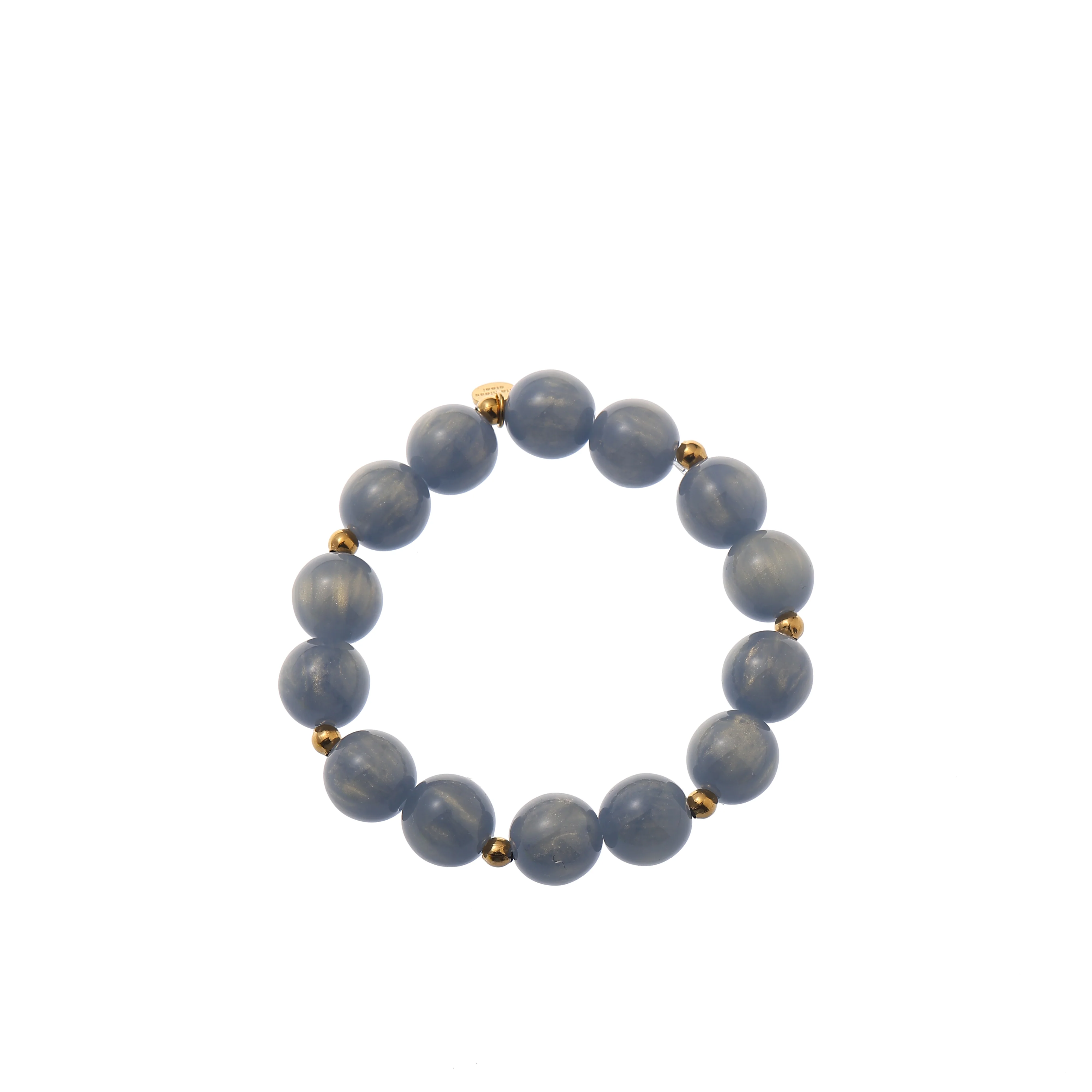 Glamour Stones Bracelet – 14K + Summer Grey