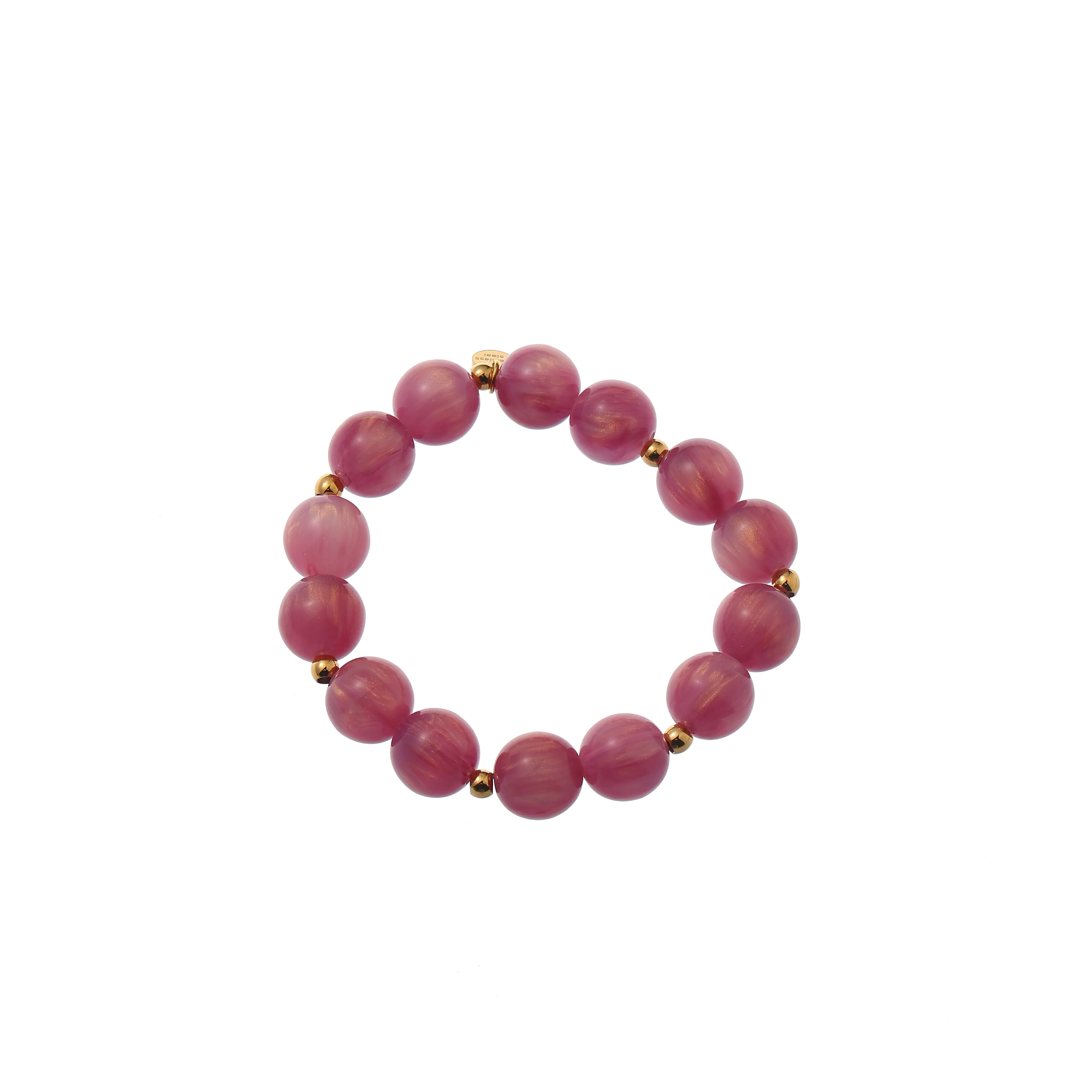 Glamour Stones Bracelet – 14K Rasberry