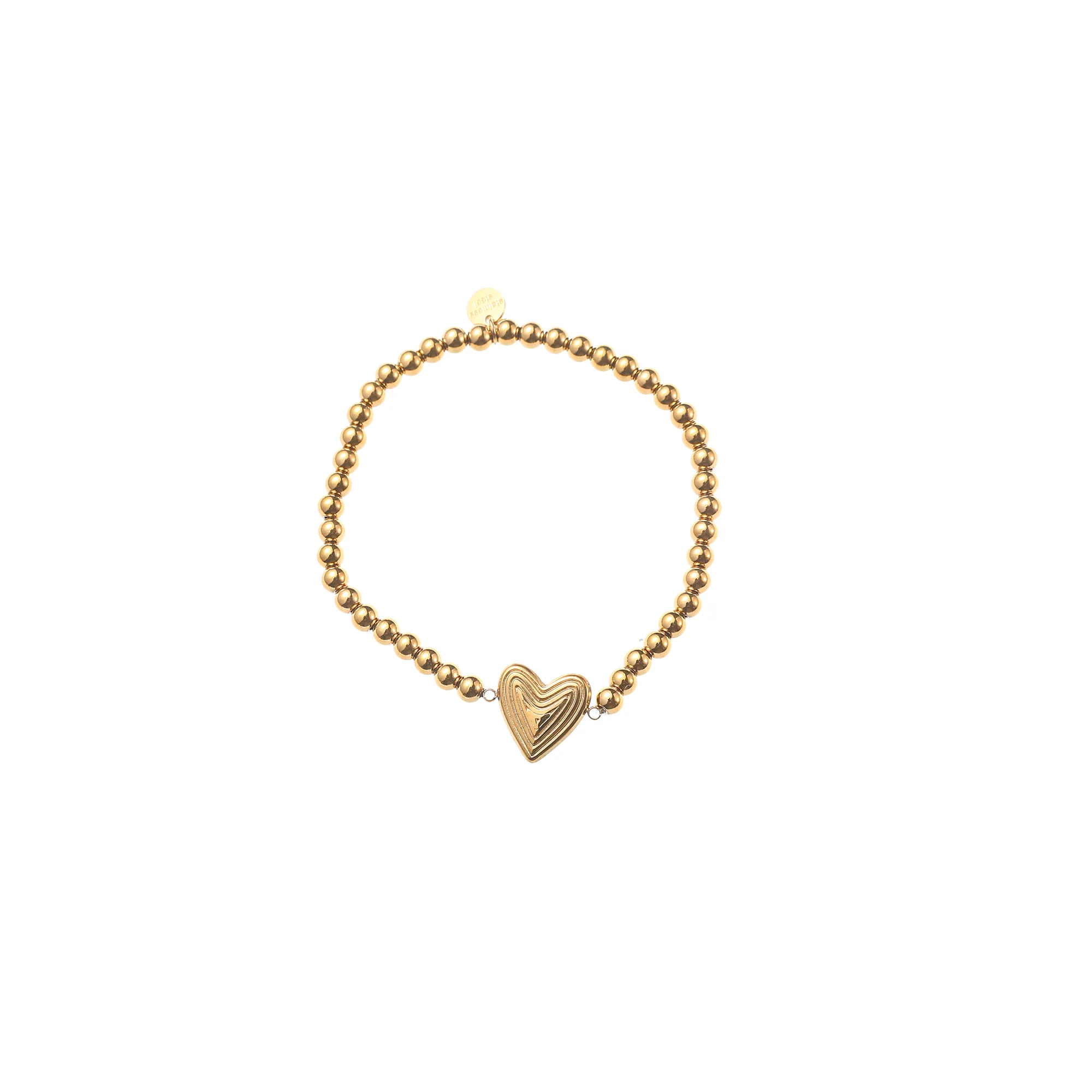 Hearts Balls Bracelet – 14K