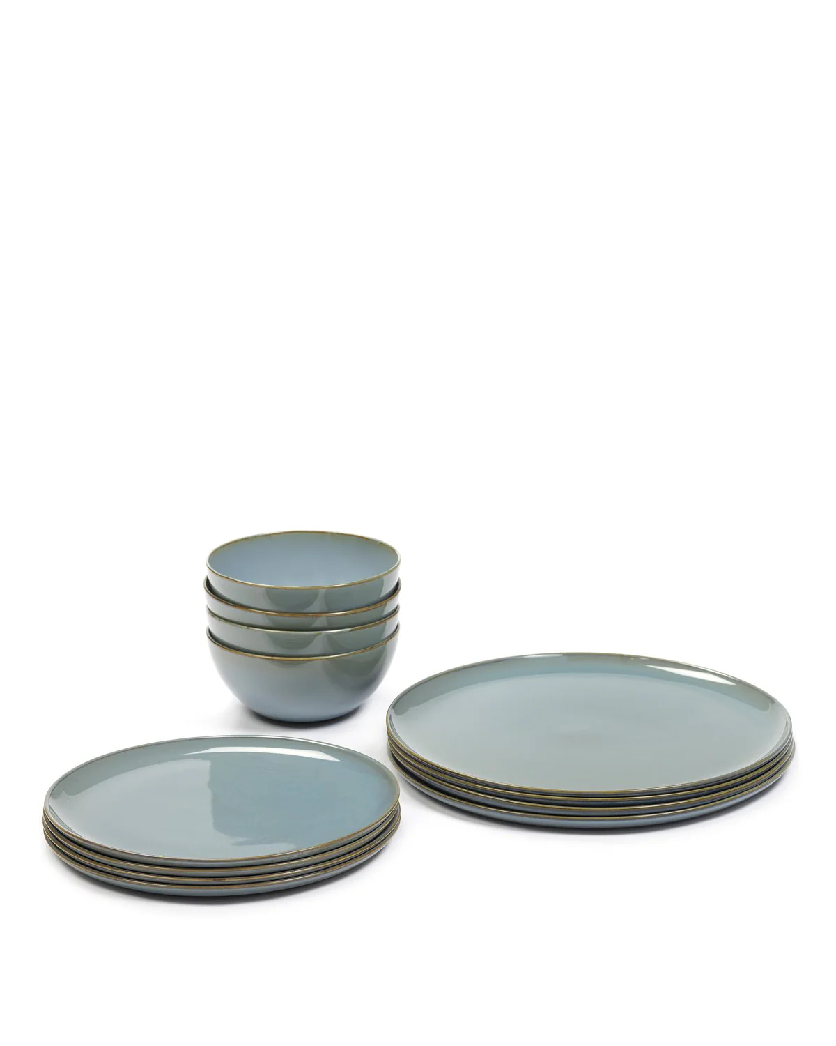 Serax – Anita Le Grelle – Serviesset 12 Stuks Rokerig Blauw Serax – Anita Le Grelle – Serviesset 12 Stuks Rokerig Blauw
