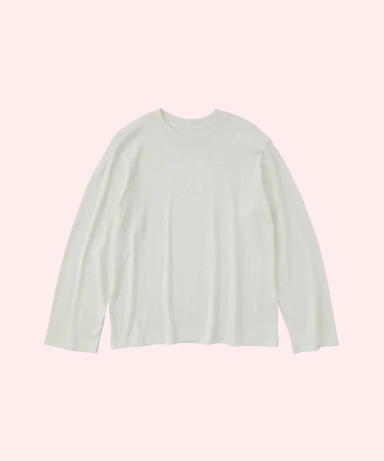 longsleeve t-shirt BLOOM L/S TEE OFF WHITE