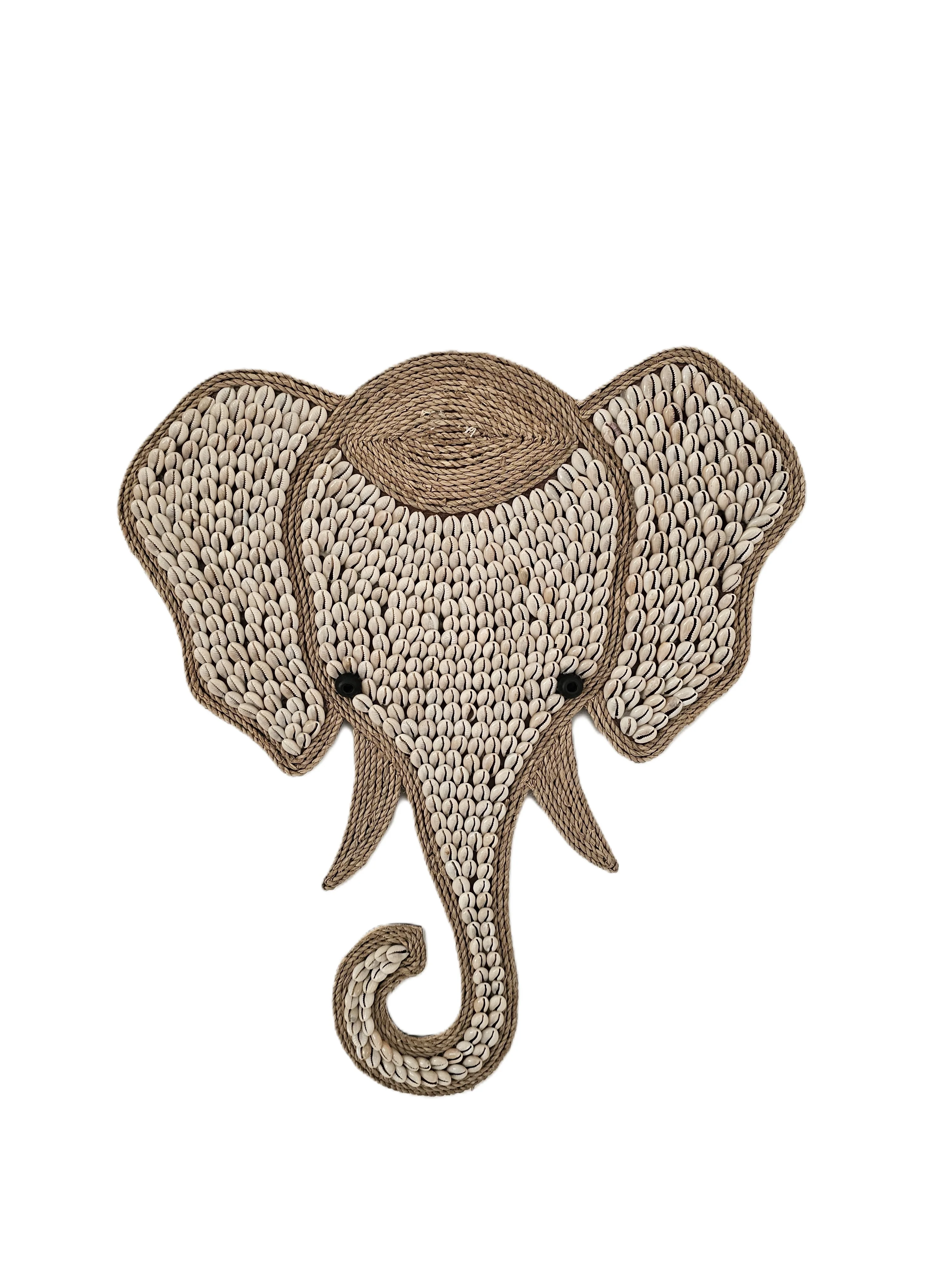 Balistuff kids schelpen olifant wanddecoratie