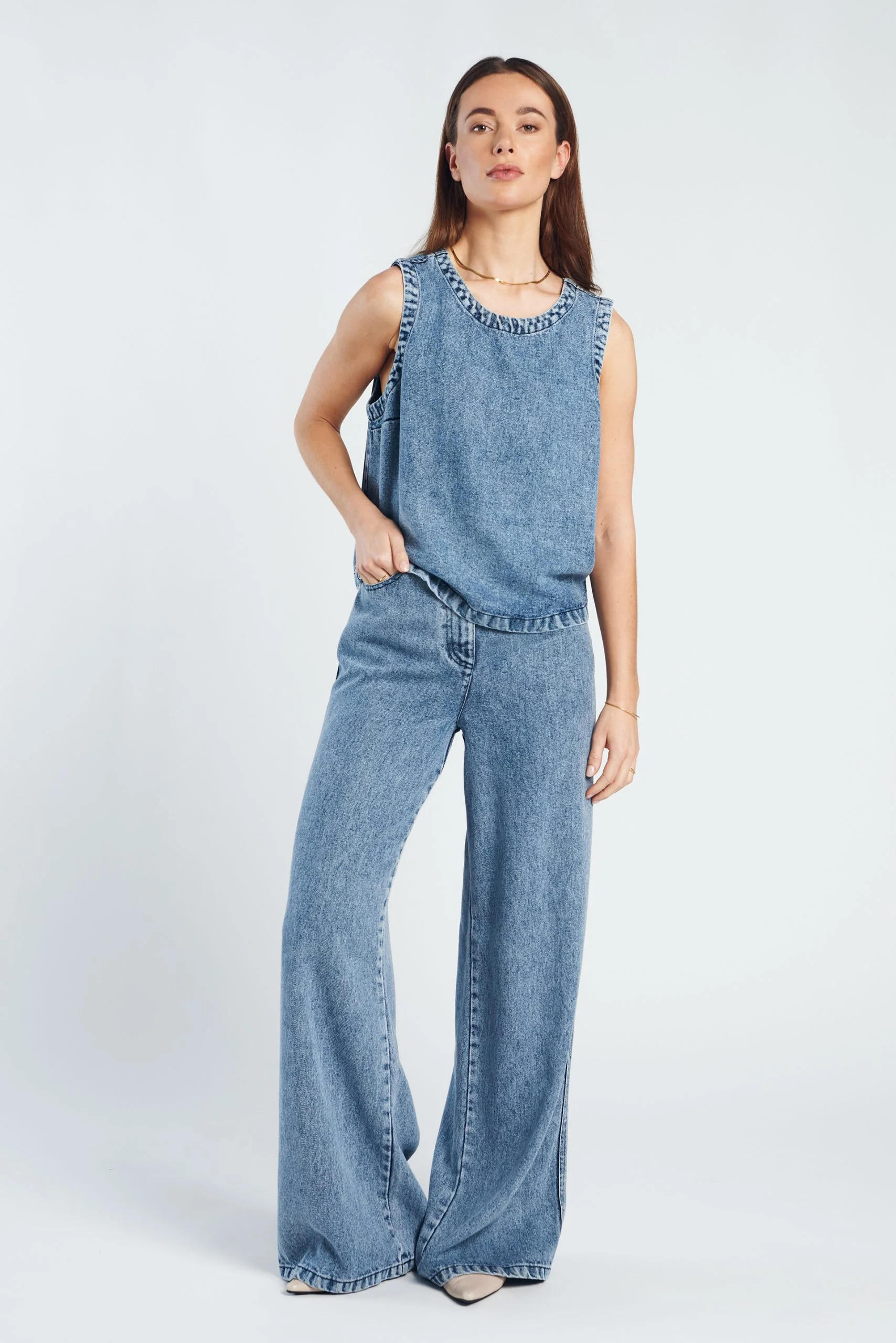 Spooq Bekah Pants – Light Blue