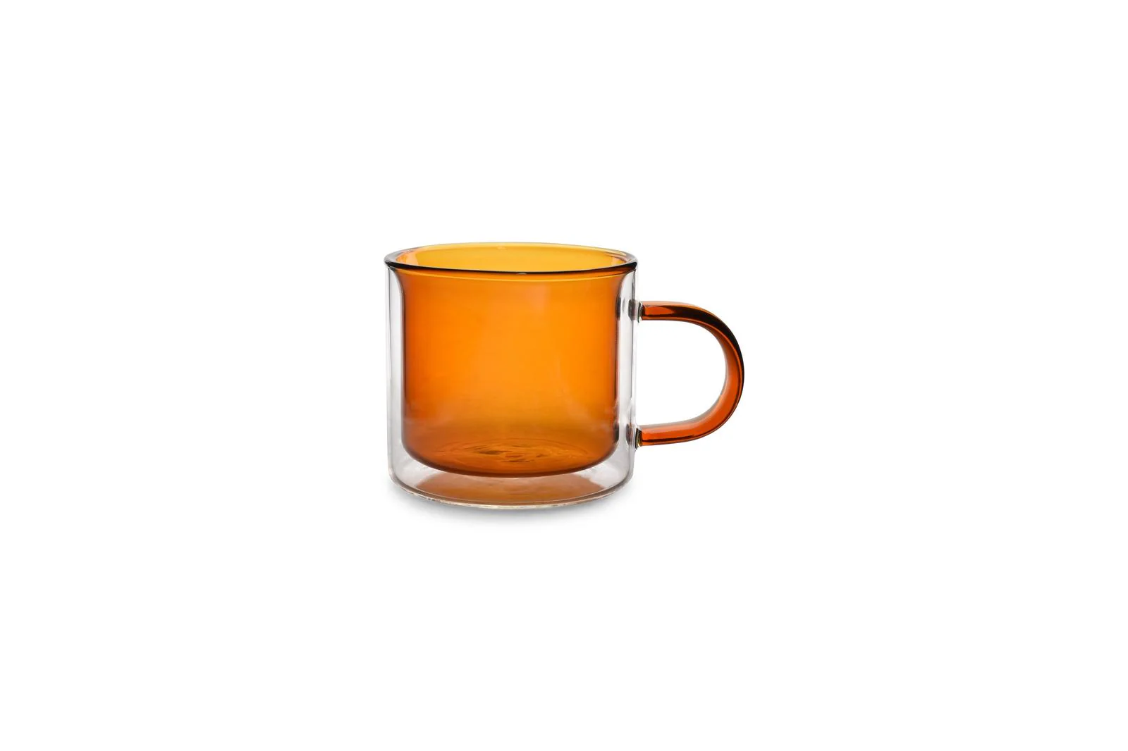 Beker 27cl dubbelwandig amber Liv – set/2