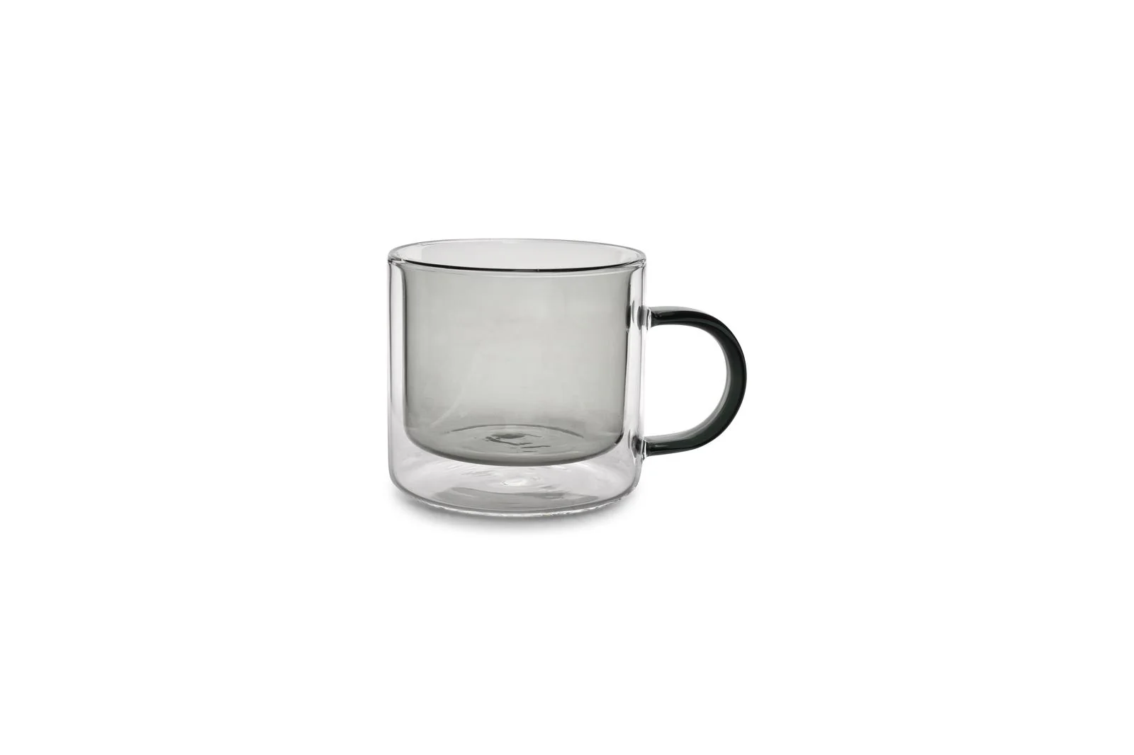 Beker 27cl dubbelwandig grijs Liv – set/2