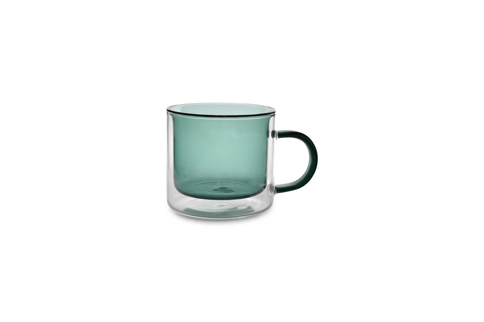 Beker 27cl dubbelwandig groen Liv – set/2