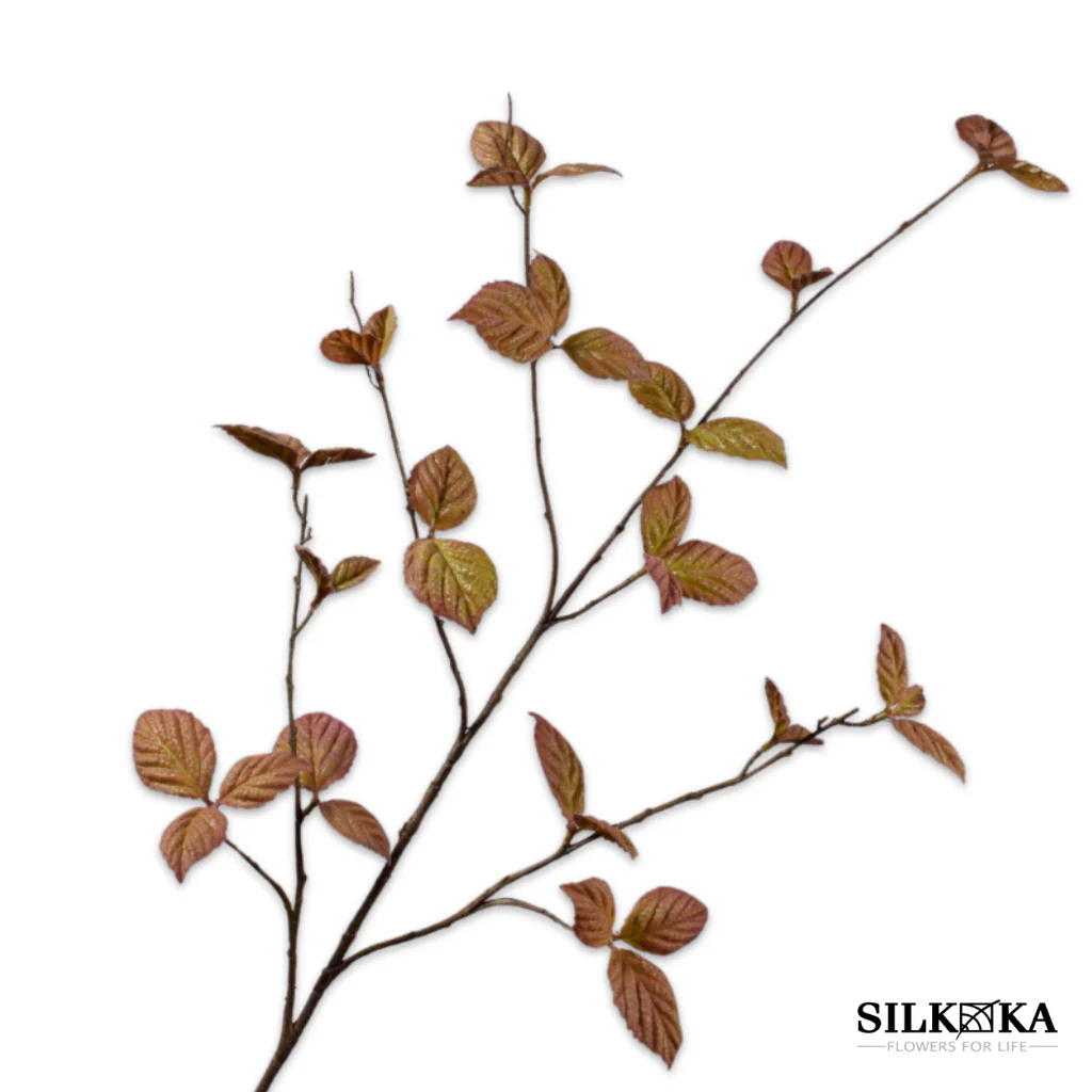 Bladtak bruin groen 116 cm Silk-ka