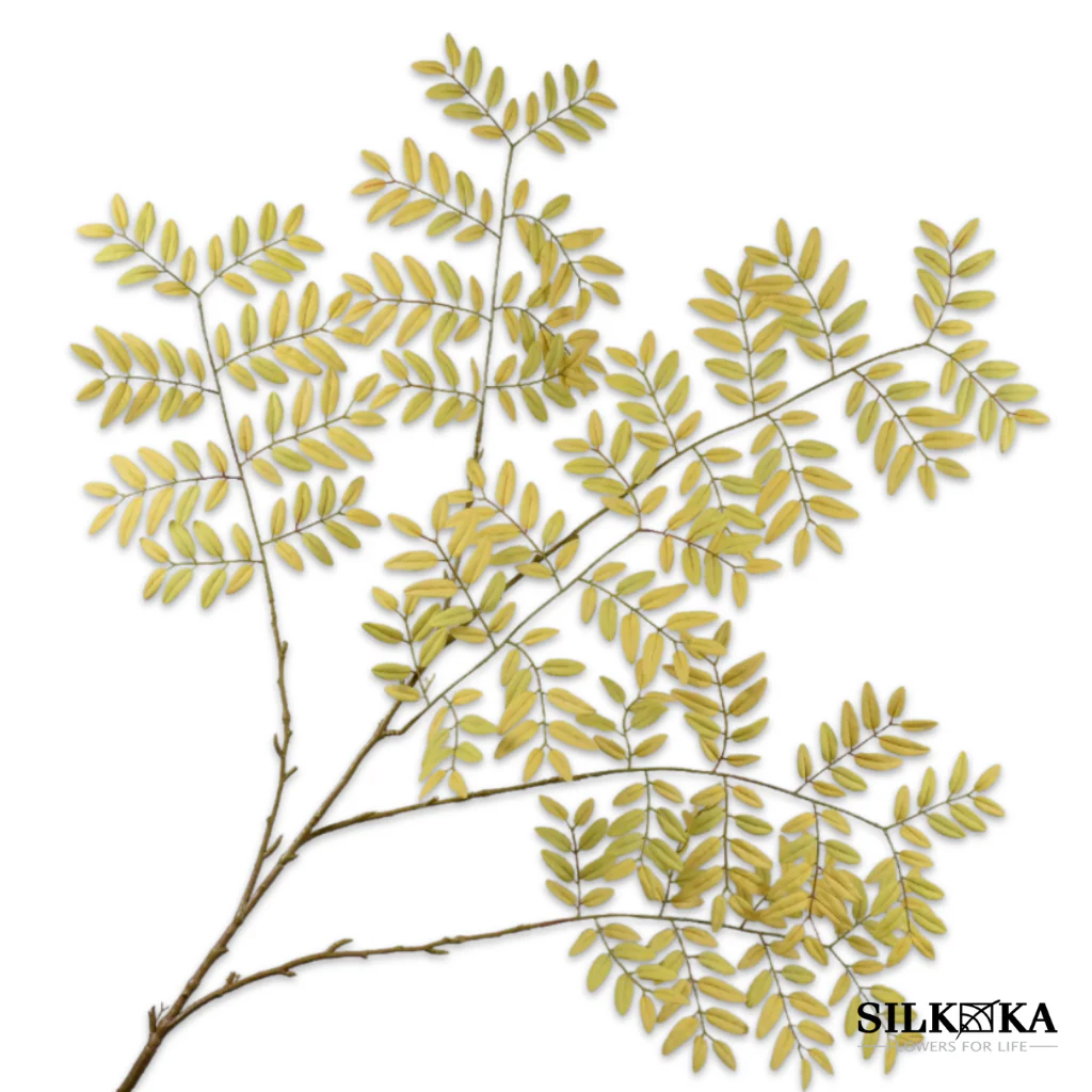 Bladtak bruin groen 142 cm Silk-ka