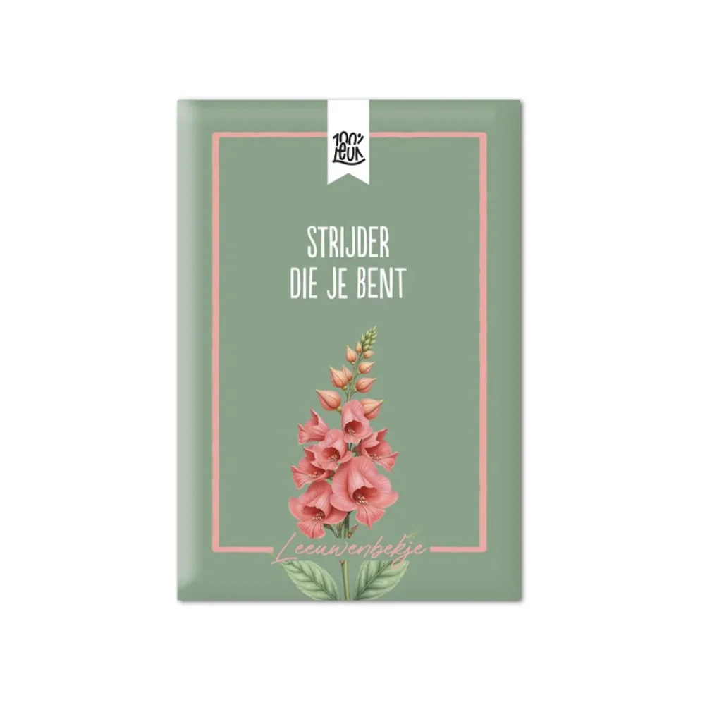 Bloemenzaadjes Leeuwenbekje Strijder die je bent