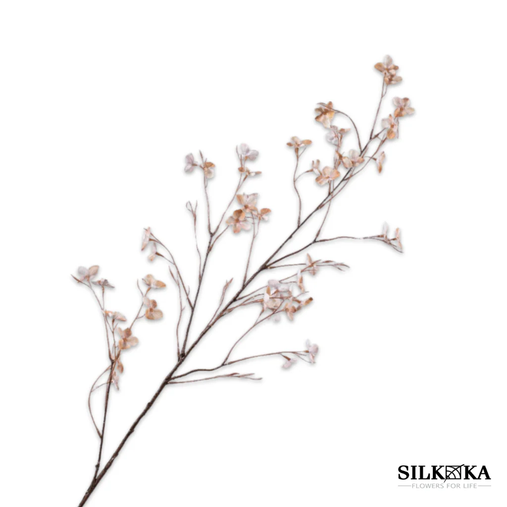 Bloesem kunsttak roze 109 cm Silk-ka