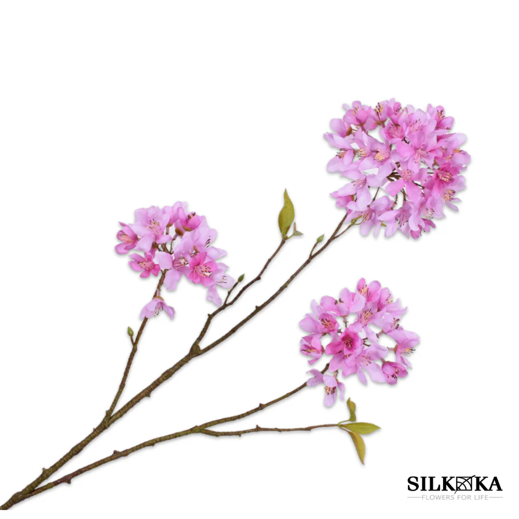 Bloesem kunstbloem lavendel 70 cm Silk-ka
