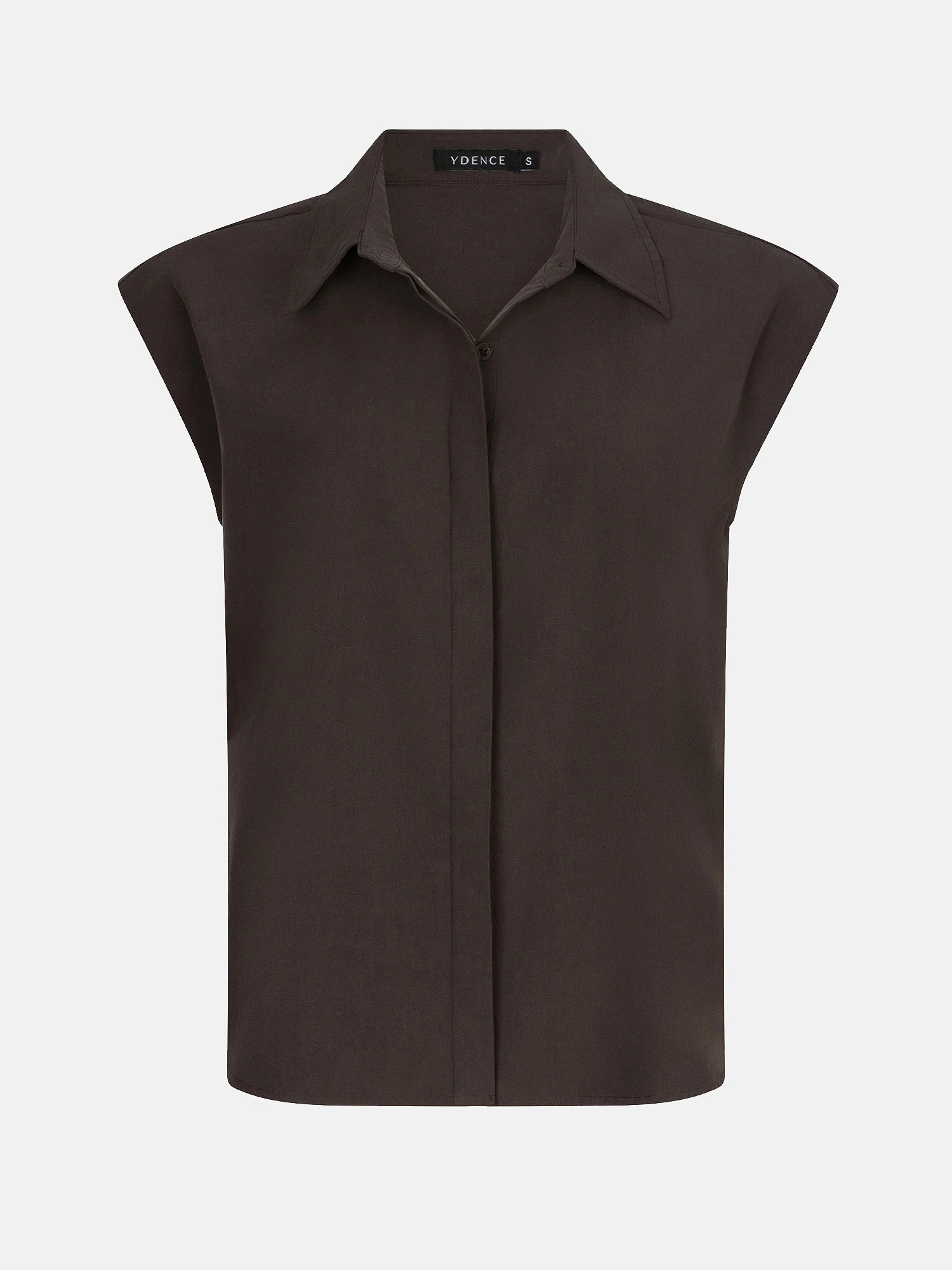 Ydence Blouse Sabrina – Dark Brown Ydence Blouse Sabrina – Dark Brown