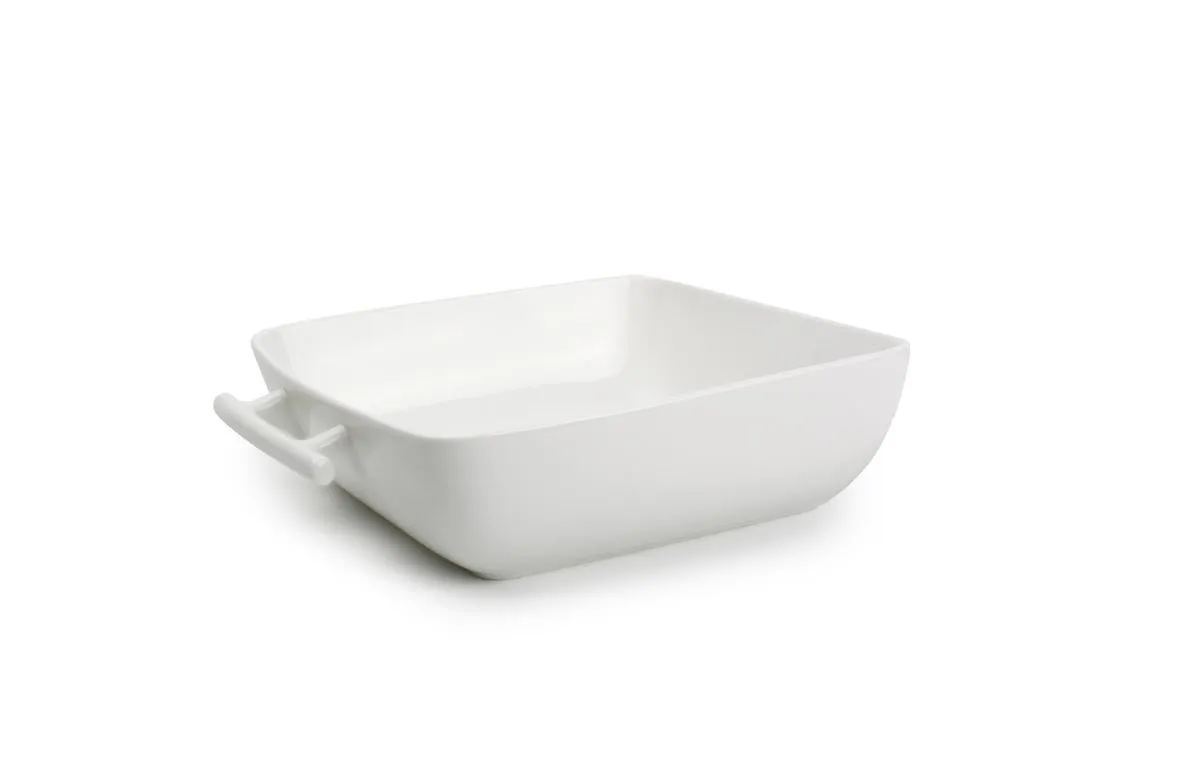 Bonbistro – Ovenschaal 16,5×16,5xh5,5cm Wit Squito – Set van 4