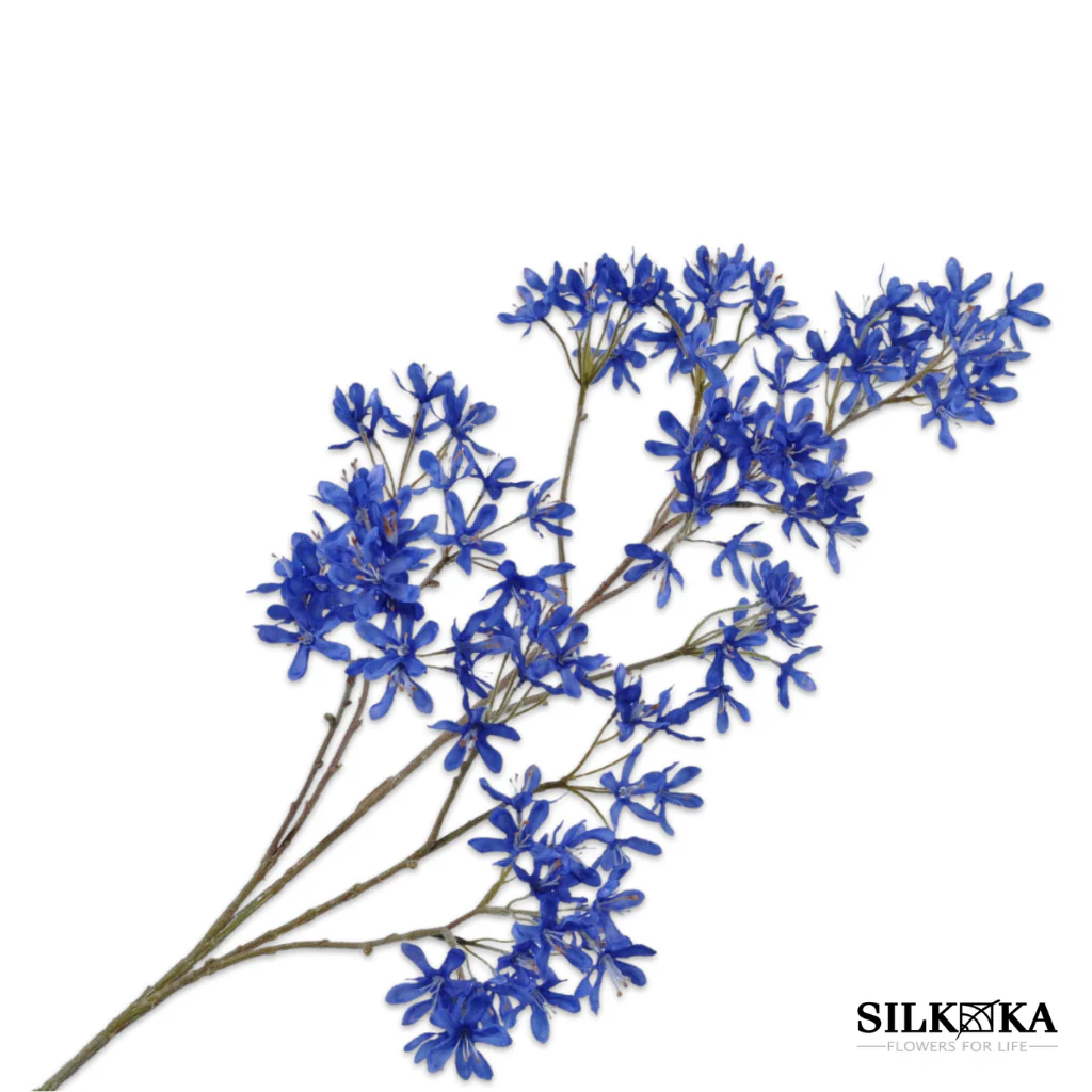 Campanula kunstbloemen blauw 113 Silk-ka