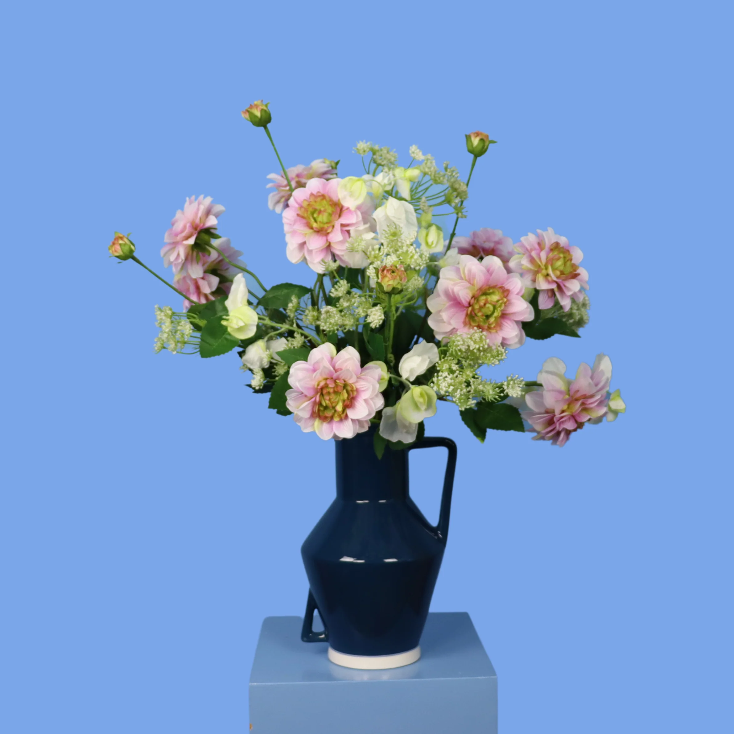 L – Celina | Return to Sender vaas met kunstbloemen | Large
