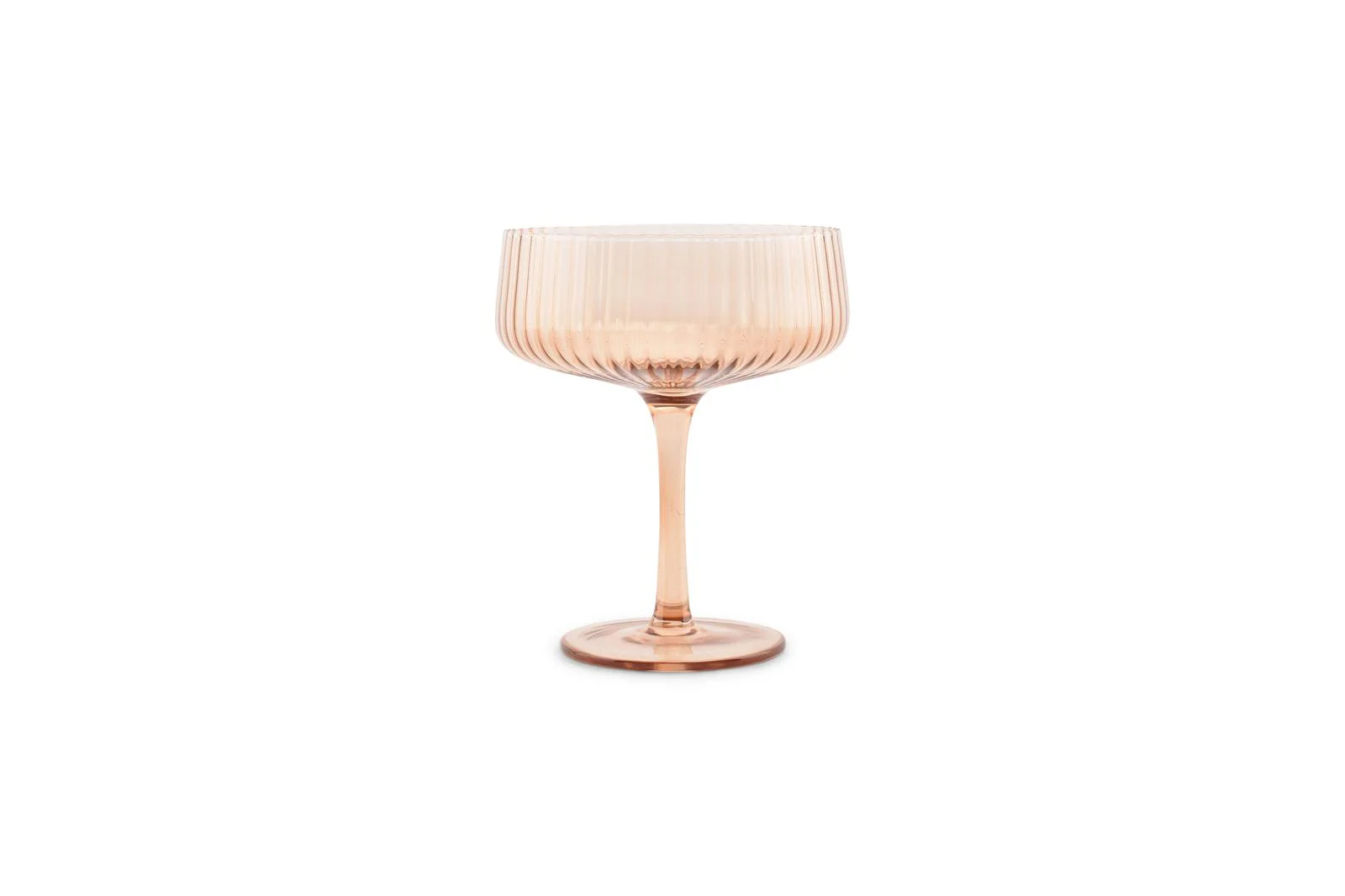 Champagneglas 23cl coupe amber Ray – set/4 Champagneglas 23cl coupe amber Ray – set/4