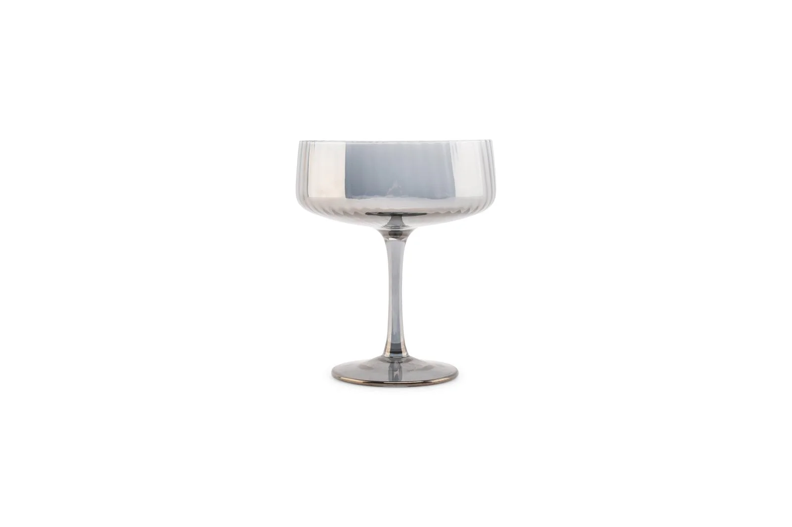 Champagneglas 23cl coupe smoked Ray – set/4 Champagneglas 23cl coupe smoked Ray – set/4