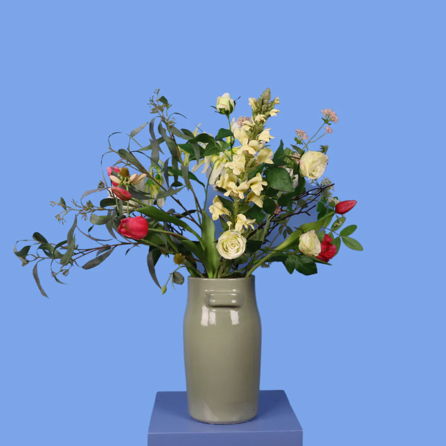 L – Christa | Serax vaas met kunstbloemen | Large