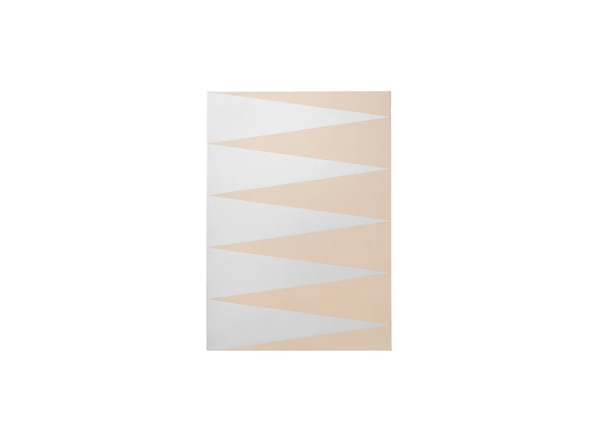Classic – Art of Backgammon Mirror – Beige/Zilver