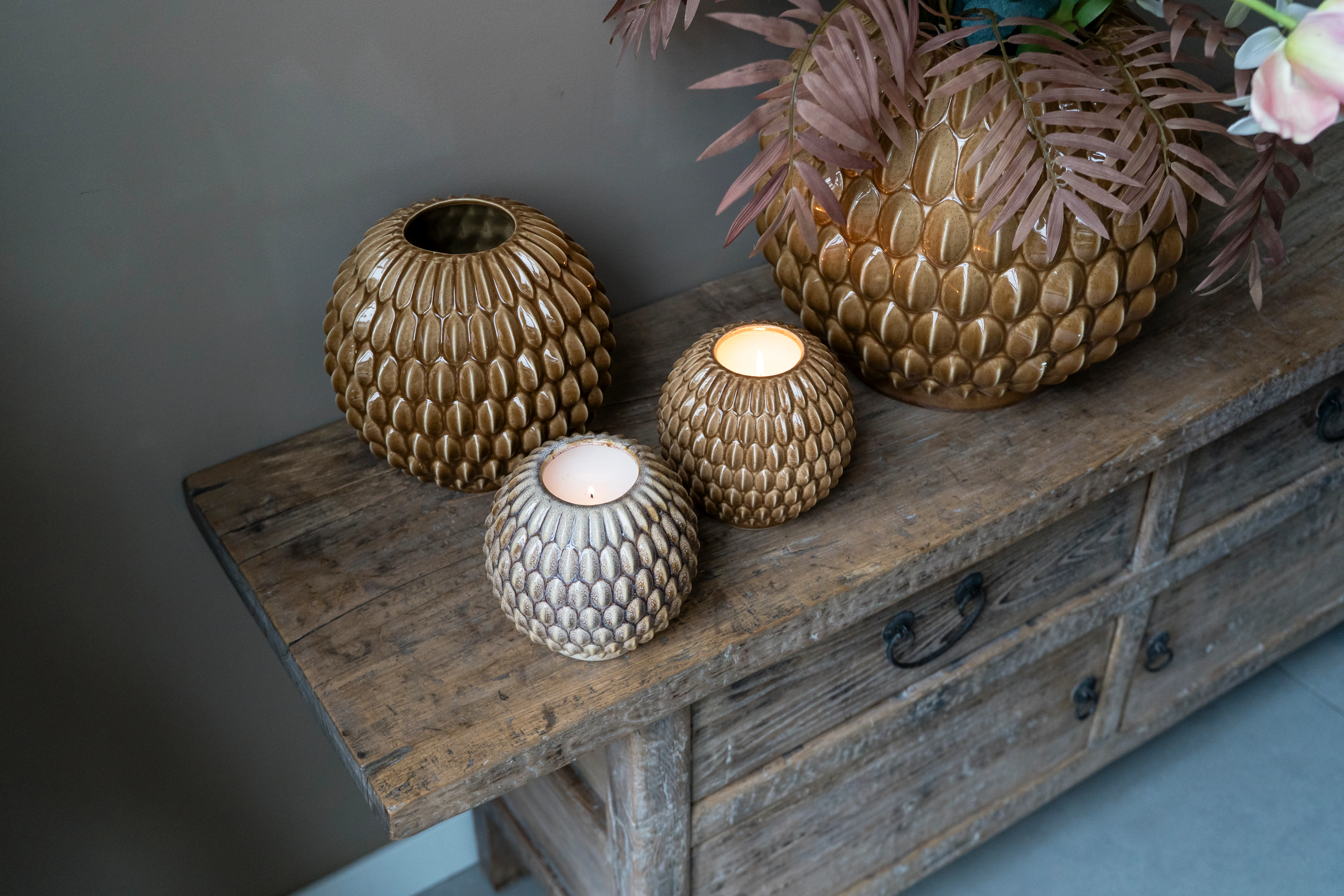 Kaars | Bubble Candle Figue