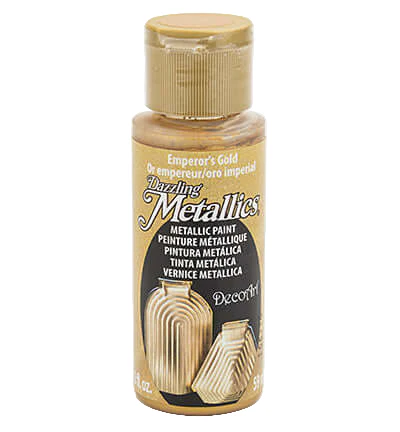 DecoArt Dazzling Metallic - Emperor's Gold 59ml (DA148-3)