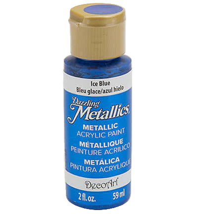 DecoArt Dazzling Metallic – Ice Blue 59ml (DAO75-3)