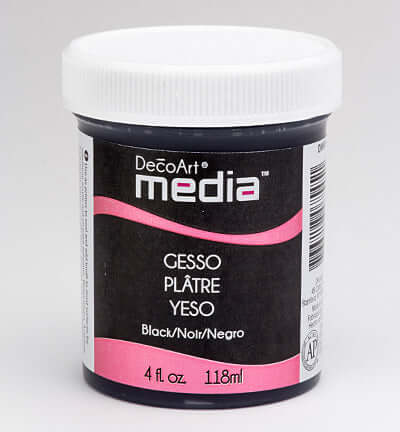DecoArt Media Gesso – Primer voor Canvas & Hout (118 ml)