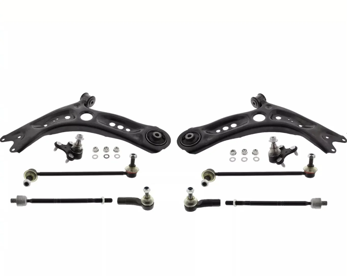Draagarmset draagarm draagarmen 10-delig Golf 7 Seat 5F Audi A3 8V SKODA OCTAVIA NIEUW