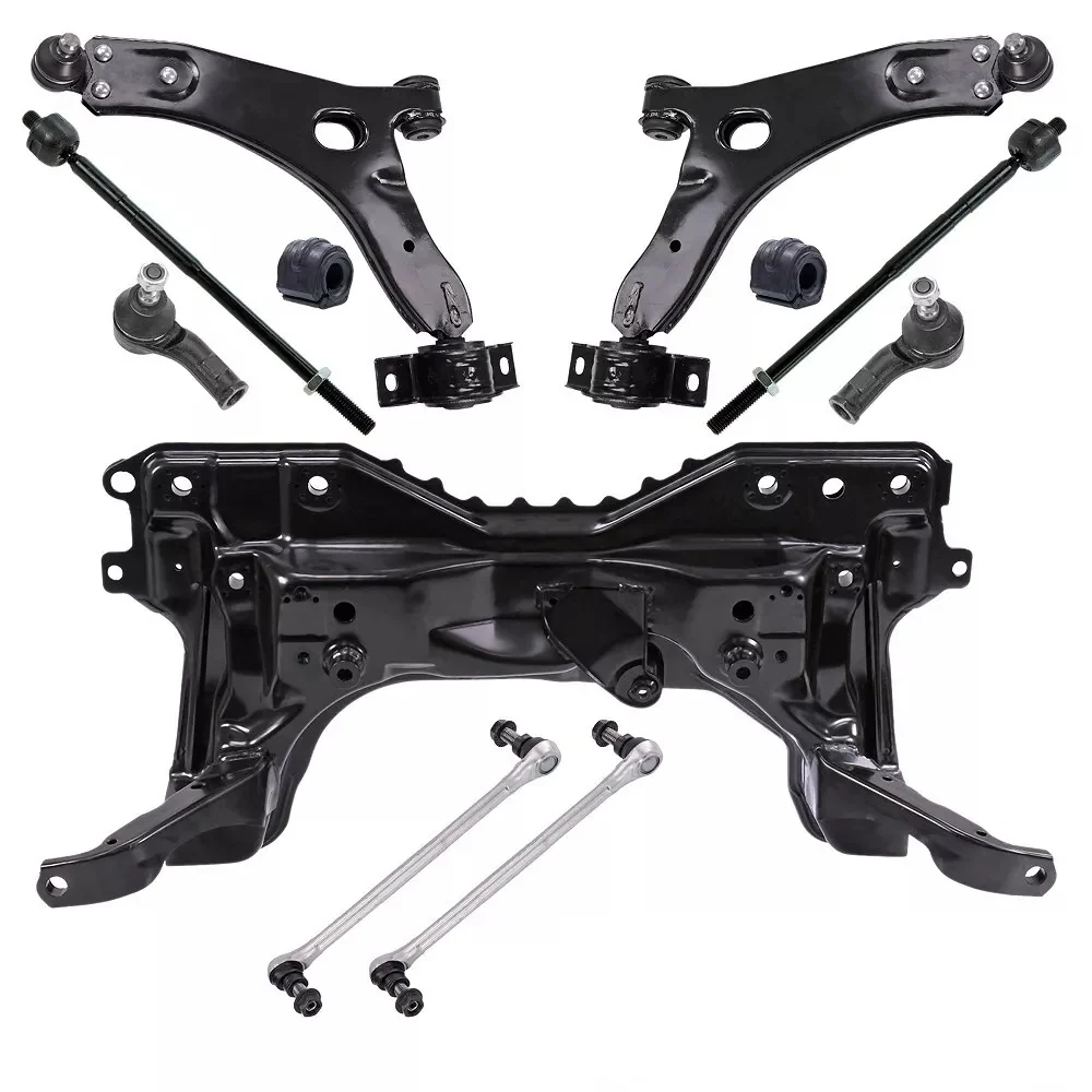 Draagarm set draagarmen + Asdrager 11-delig voorzijde Ford Focus I DAW DBW 98-04