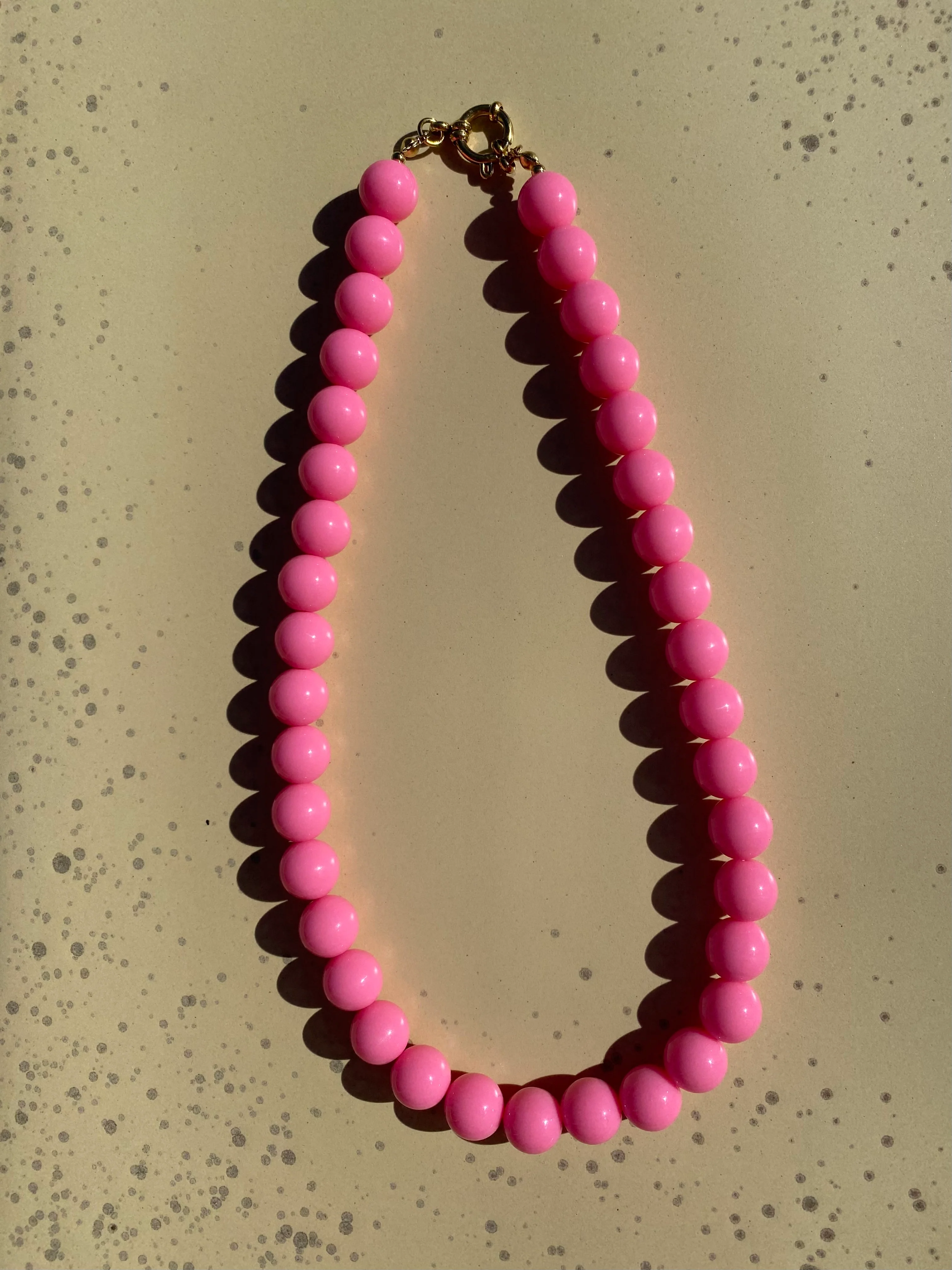 Kralenketting Ibiza S – Roze Kralenketting Ibiza S – Roze