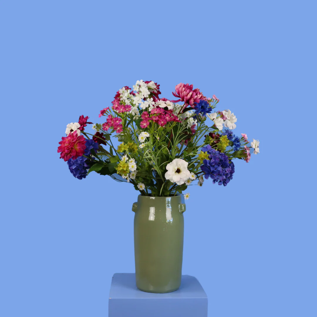 L – Eefje | Serax vaas met kunstbloemen | Large
