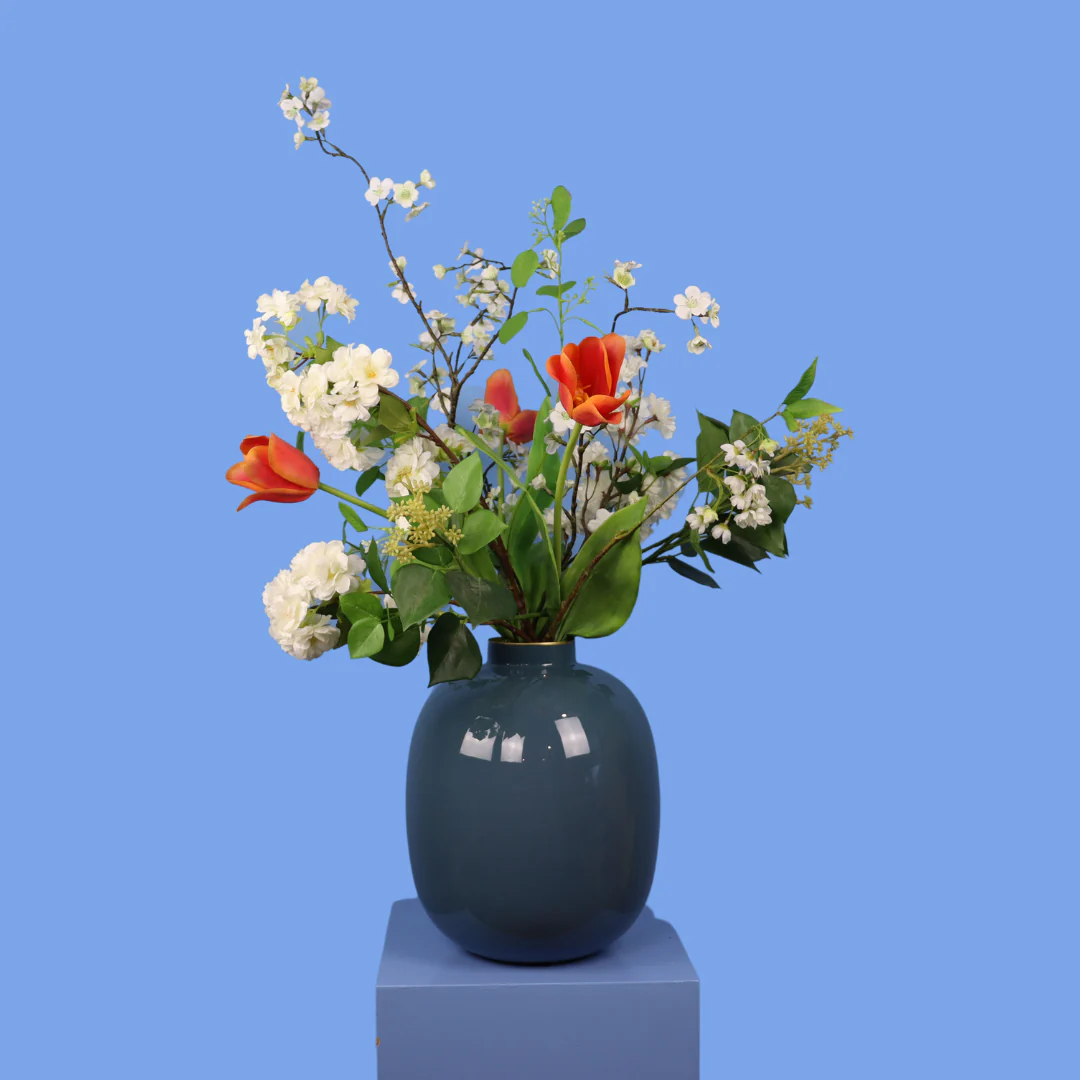 L – Elsie | Pip Studio vaas met kunstbloemen | Large